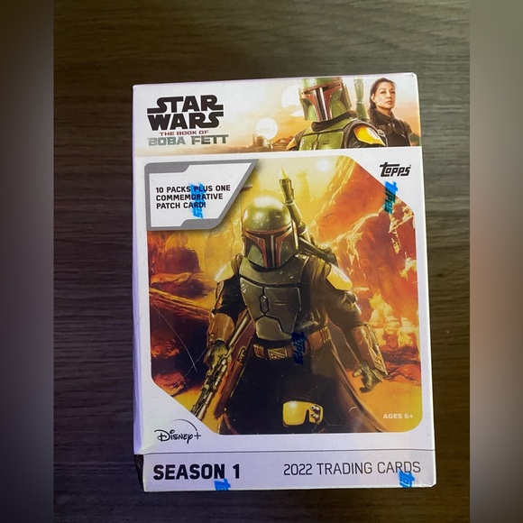 Topps Star Wars Boba Fett Yellow Trading Cards - Picture 2 of 4